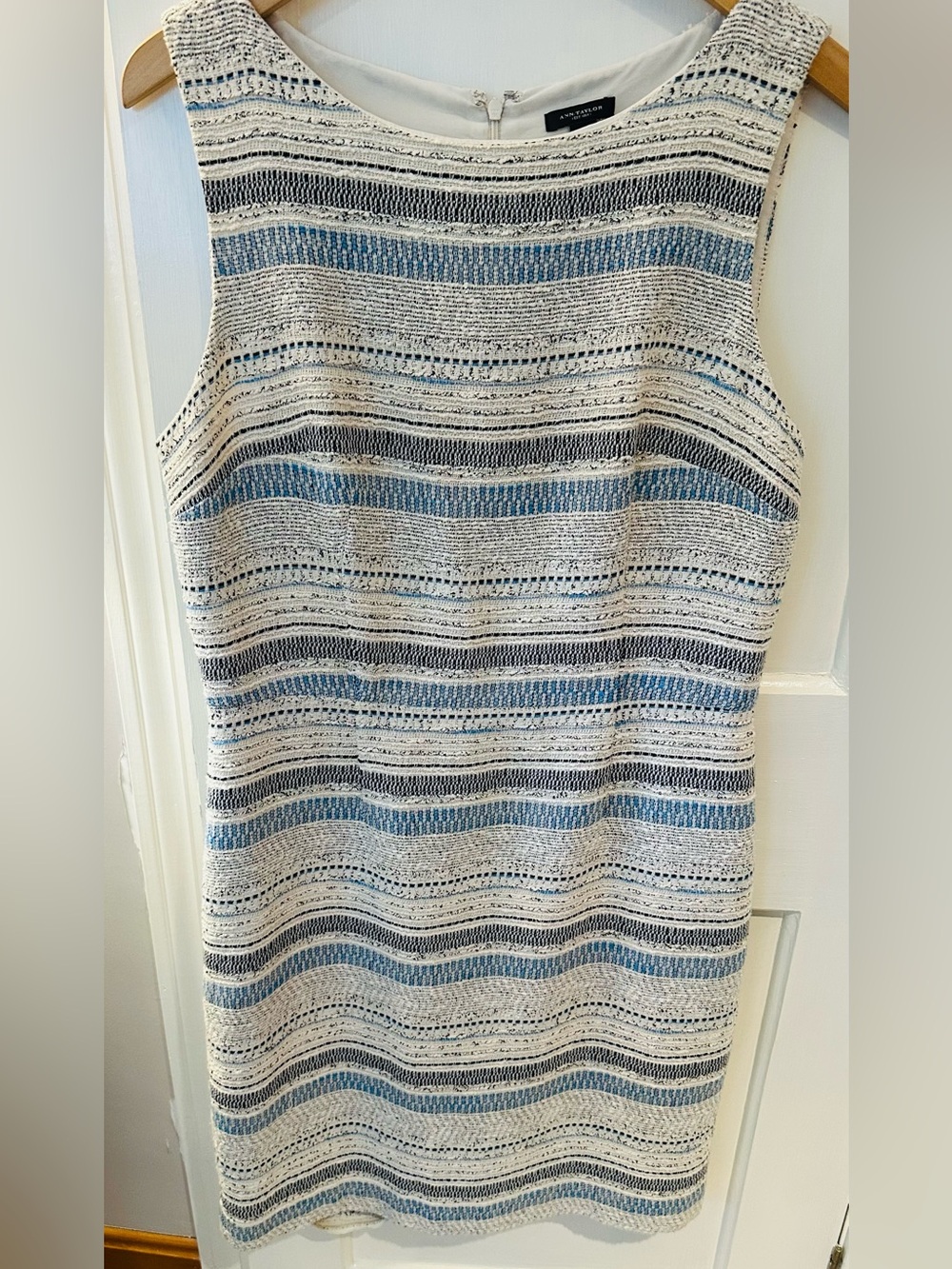 Ann Taylor Striped Sheath Dress